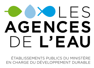 Logo Les agences de l'eau ferr droite